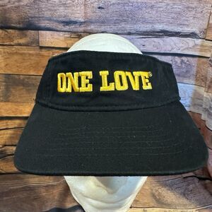 Raising Canes Visor Adjustable Chicken Fingers One Love Black & Gold Crew Hat